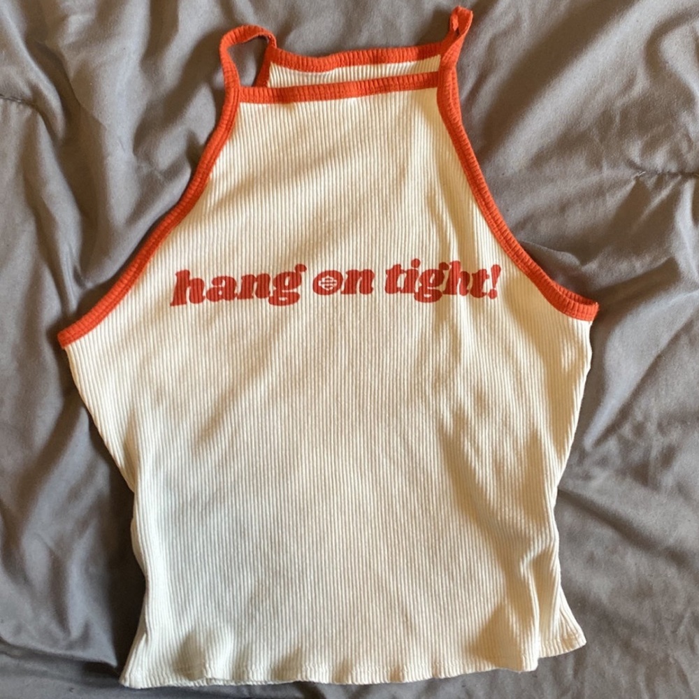 ISO IN SEARCH OF HANG ON TIGHT HARLEY DAVIDSON HALTER TANK TOP SIZE XL
